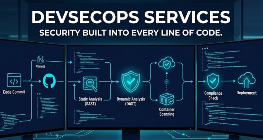 DevSecOps services India - secure pipeline abstract