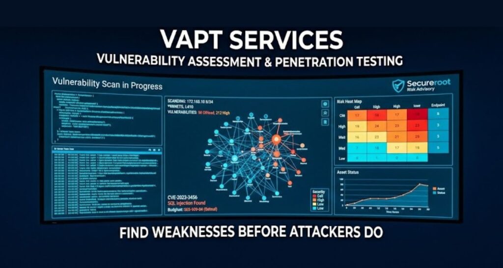 VAPT services in India - team reviewing pentest report