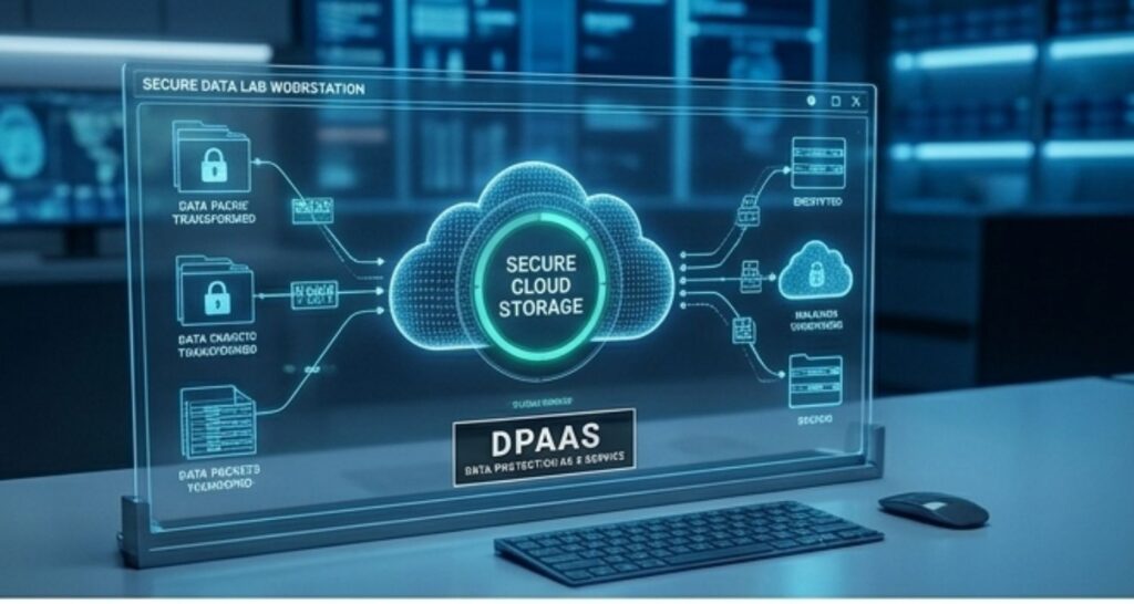 data protection services India - data security abstract
