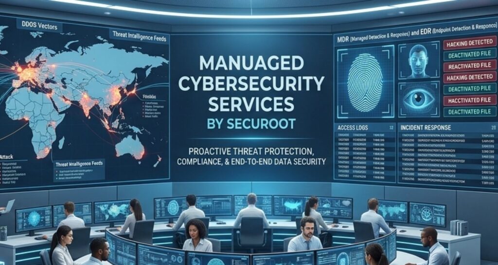 managed cybersecurity services India - continuous protection abstract