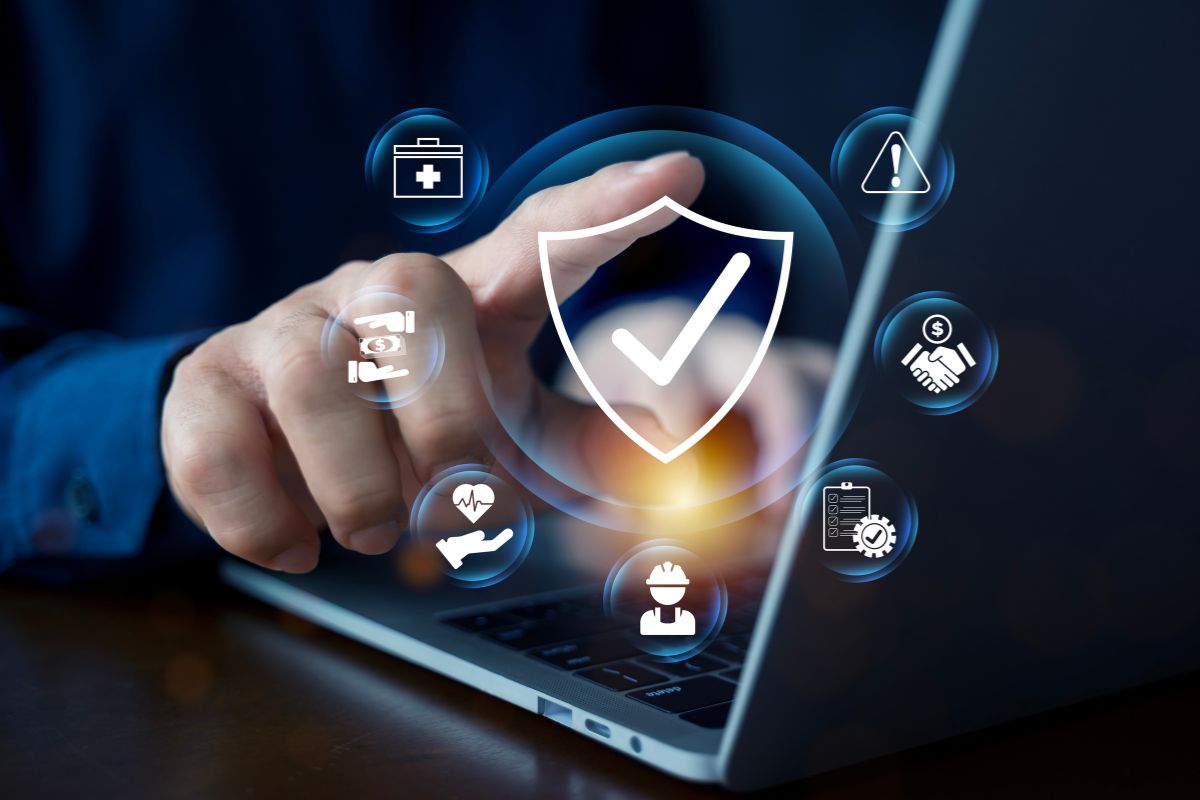 soc 2 type 2 for saas in india - compliance checklist and dashboard on a laptop screen
