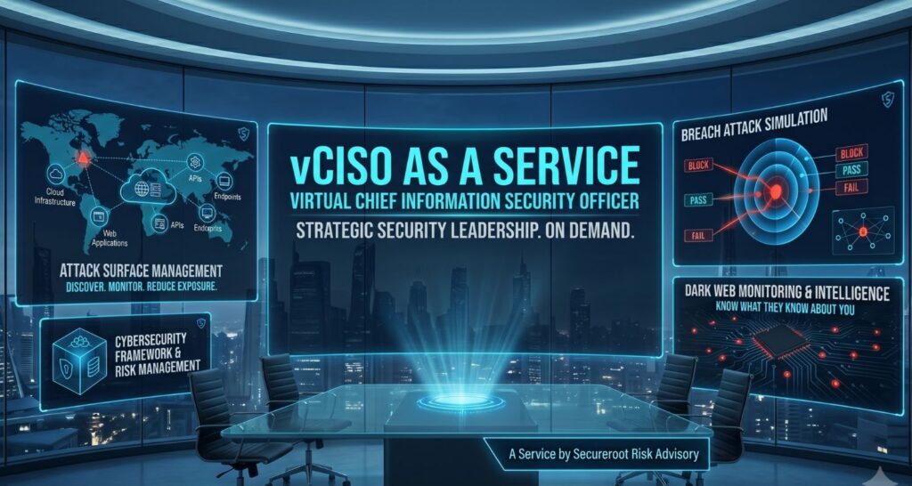 vCISO strategic services - strategy blueprint